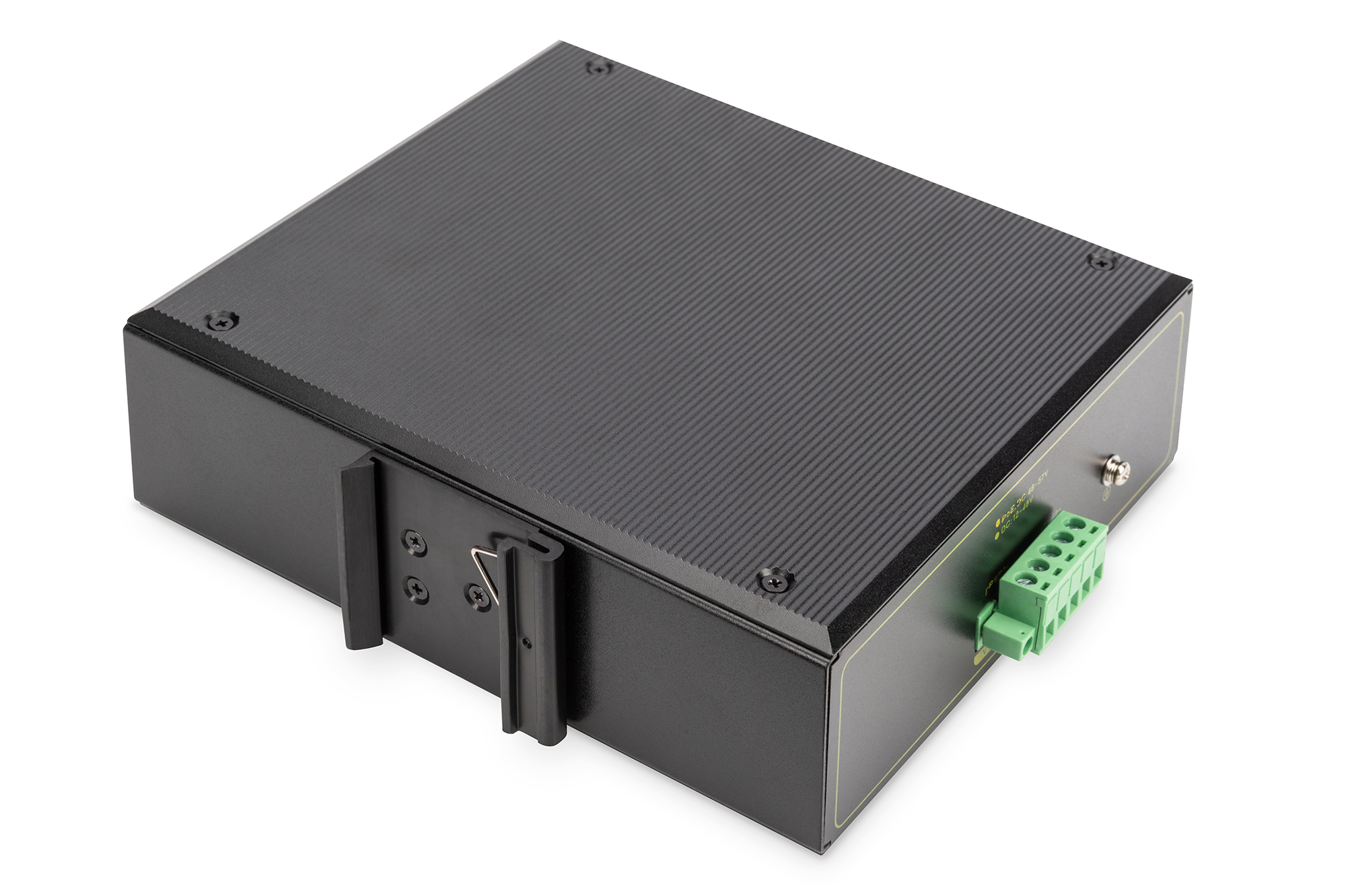 4-poorts Gigabit Ethernet-netwerk PoE-switch, industrieel, onbeheerd, 2 SFP uplink - Afbeelding 2