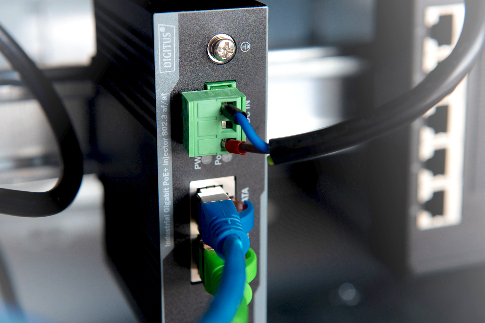 Industriële Gigabit PoE+ injector 802.3 af/at - Afbeelding 5