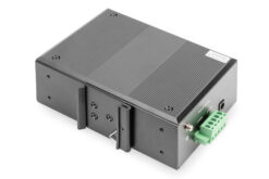 Alternative view of 7-poorts Gigabit Ethernet-netwerk PoE-switch, industrieel, onbeheerd, 1PD-poort