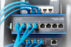 8-poorts Gigabit Ethernet-netwerkschakelaar, industrieel, onbeheerd - Afbeelding 6