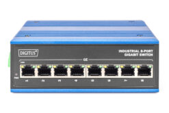 8-poorts Gigabit Ethernet-netwerkschakelaar, industrieel, onbeheerd - Afbeelding 3
