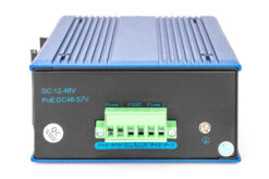 8-poorts Gigabit Ethernet-netwerkschakelaar, industrieel, onbeheerd - Afbeelding 4