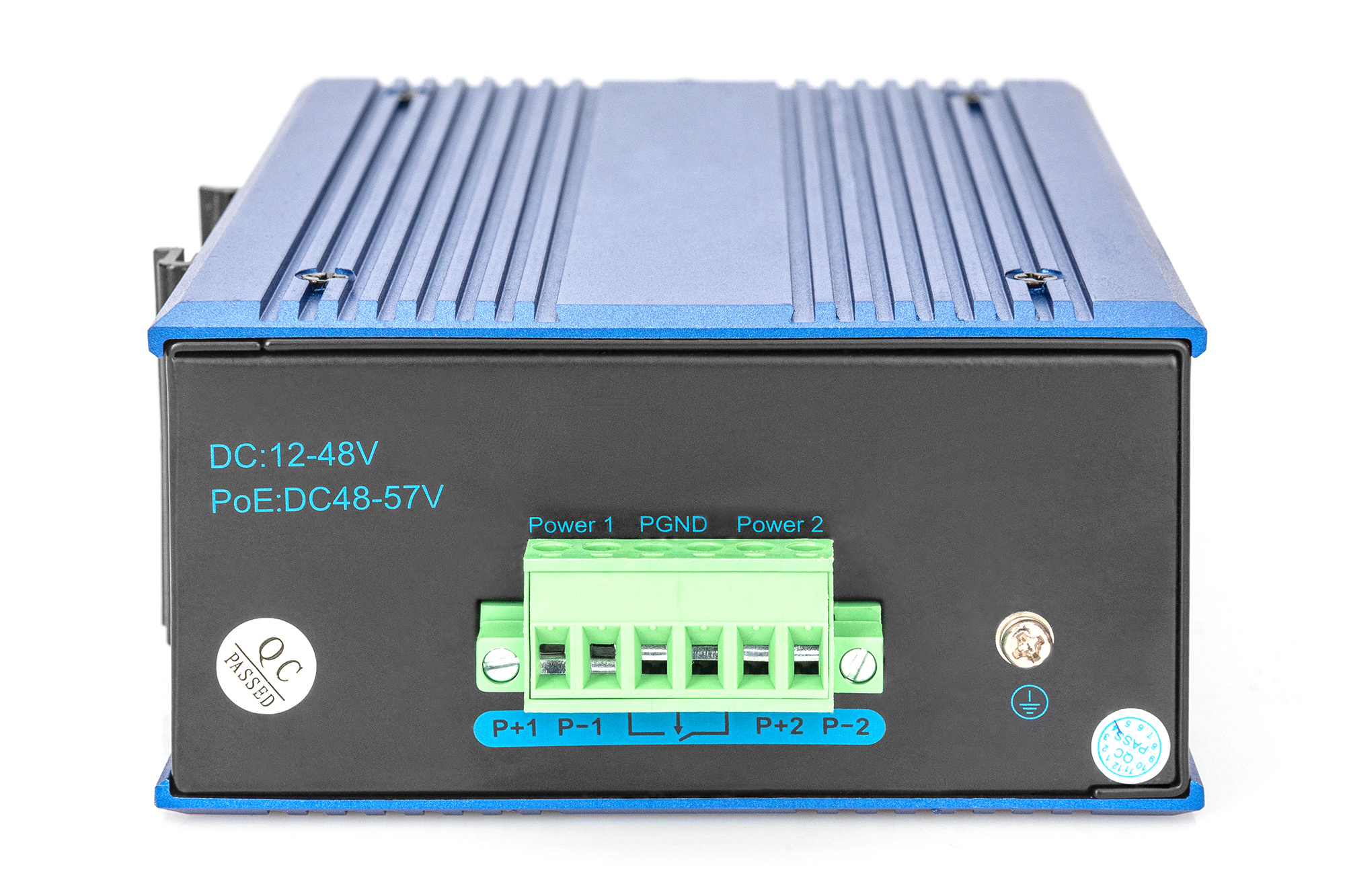 8-poorts Gigabit Ethernet-netwerkschakelaar, industrieel, onbeheerd - Afbeelding 4