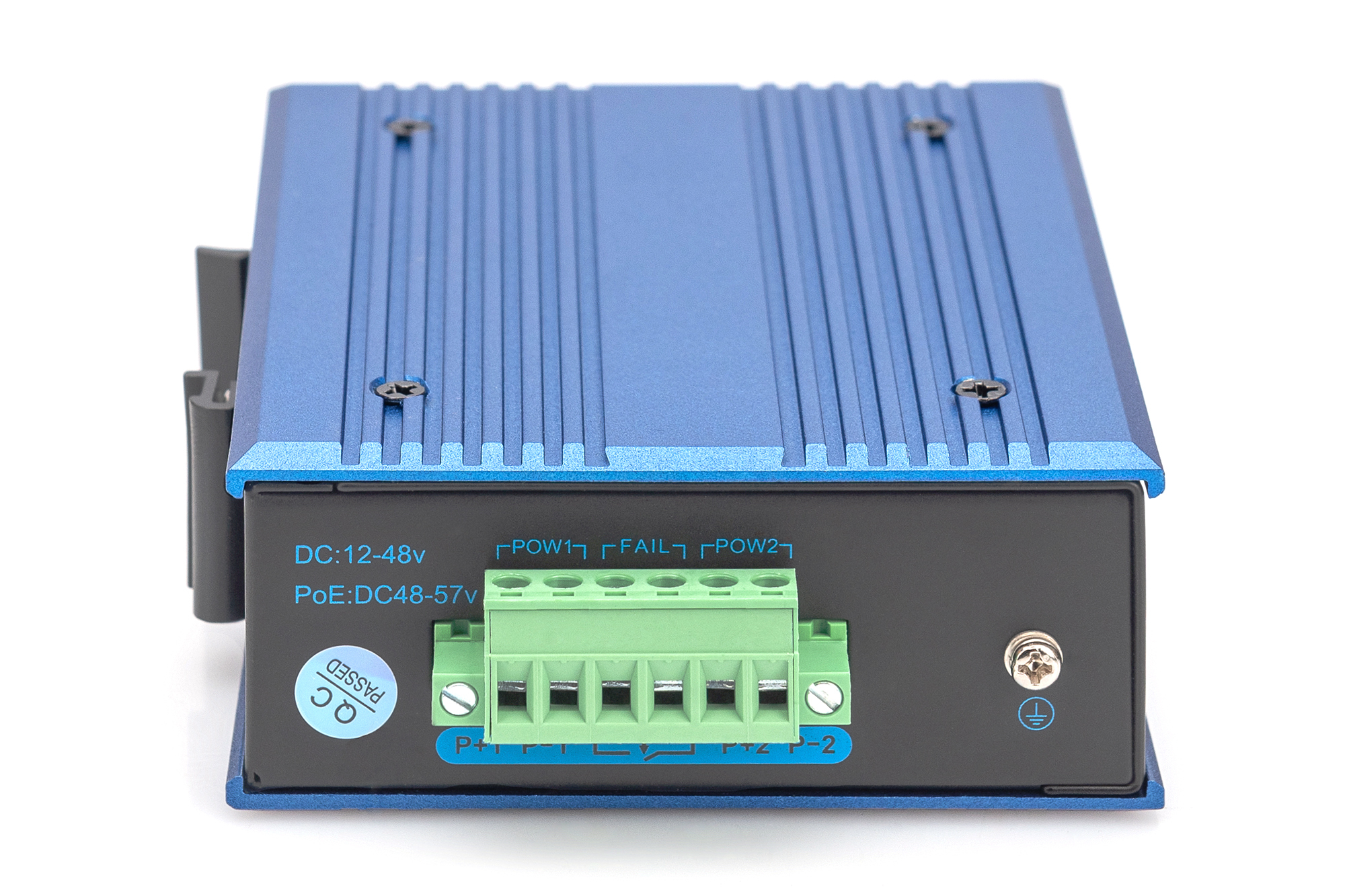 4 Port Gigabit Network PoE Switch, Industrial, Unmanaged, 1 RJ45 Uplink - Afbeelding 3
