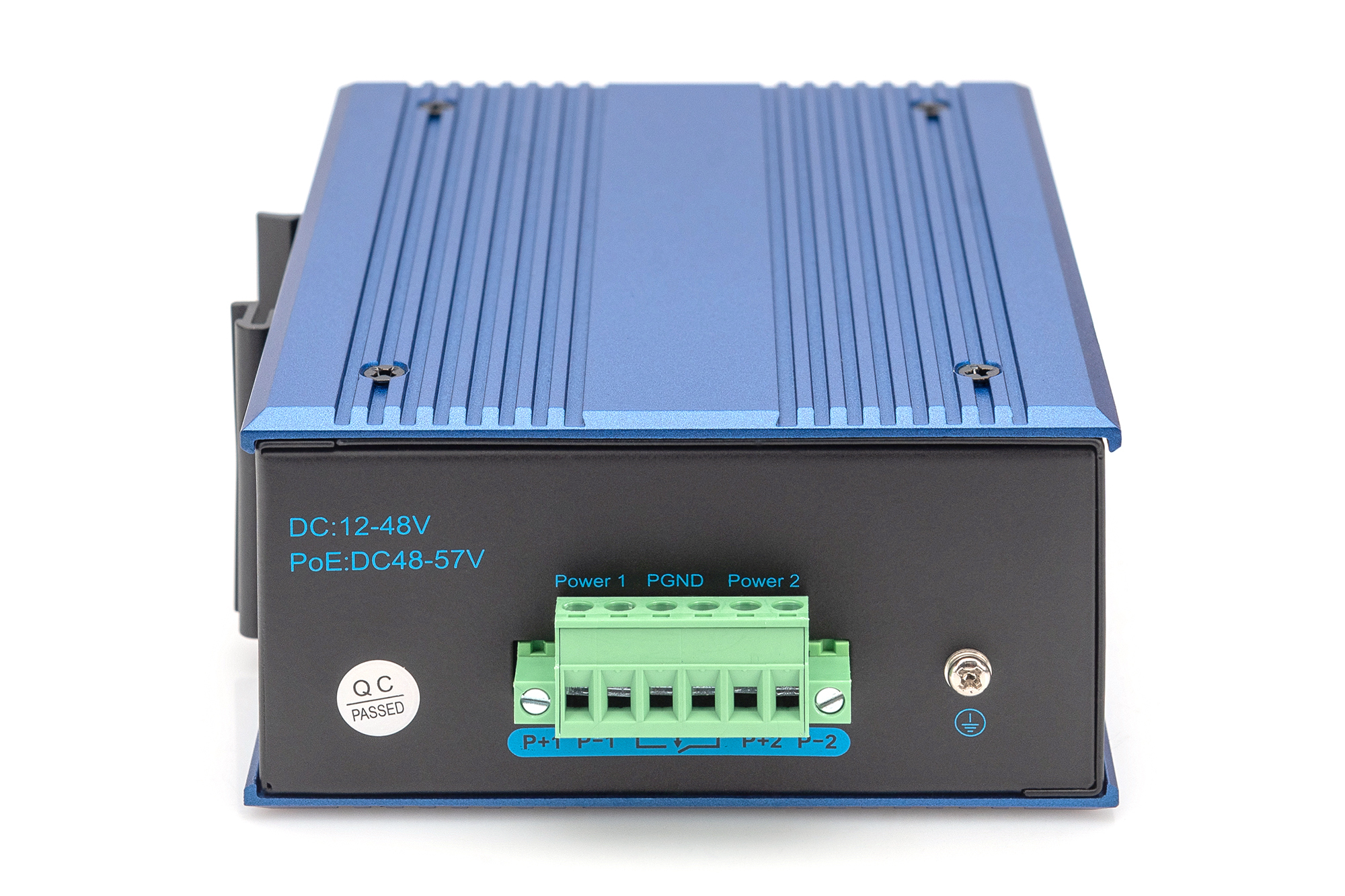8-poorts Gigabit Ethernet-netwerk PoE-switch, industrieel, onbeheerd - Afbeelding 3