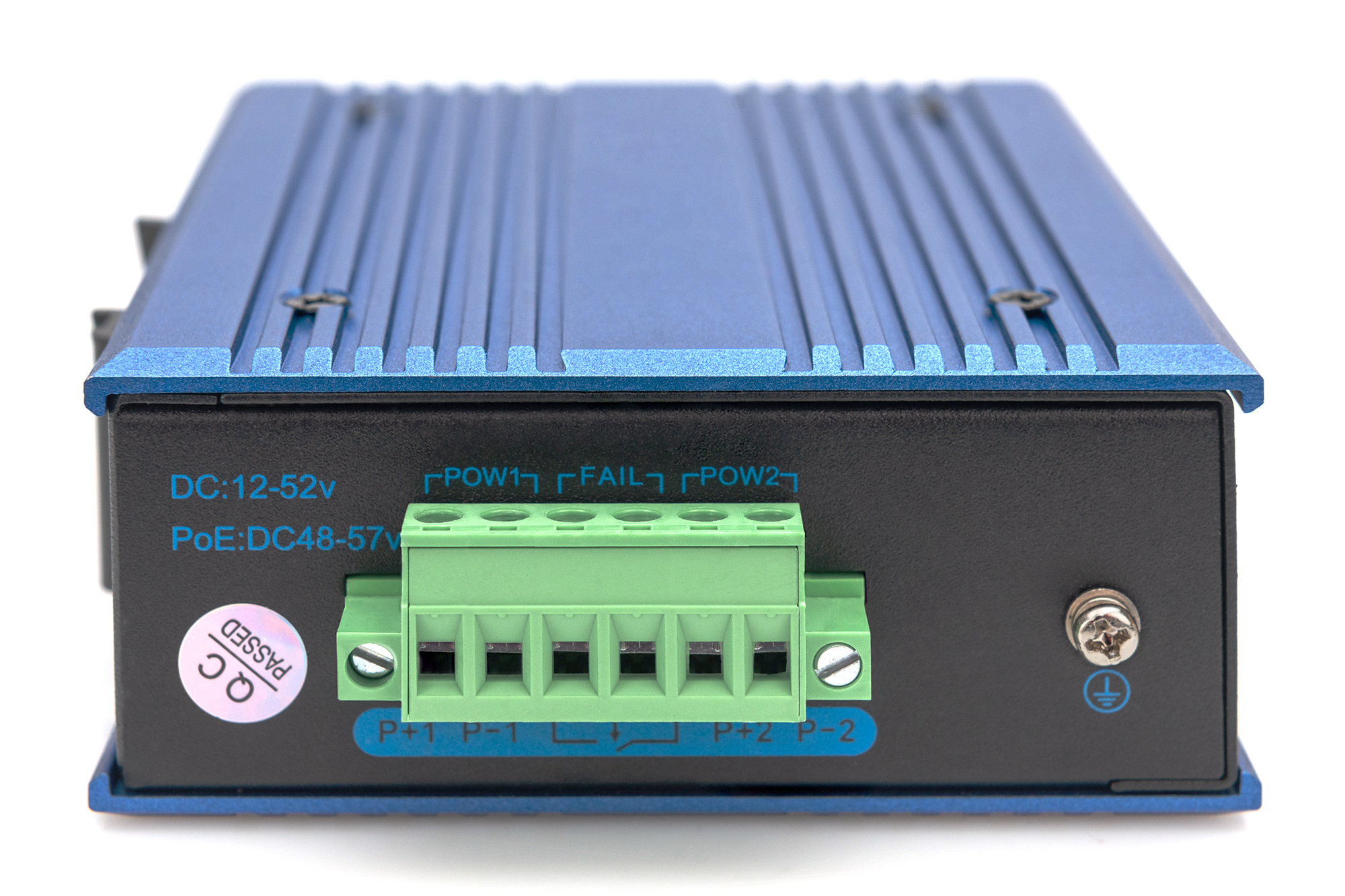 4-poorts Gigabit Ethernet-netwerk PoE-switch, industrieel, onbeheerd, 1 SFP uplink - Afbeelding 5