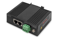 Gigabit EthernetPoE-injector, industrieel
