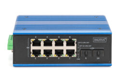 Industriële 8 +2 poort Gigabit Ethernet-switch - Afbeelding 3