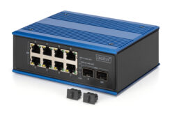 Industriële 8 +2 poort Gigabit Ethernet-switch - Afbeelding 4