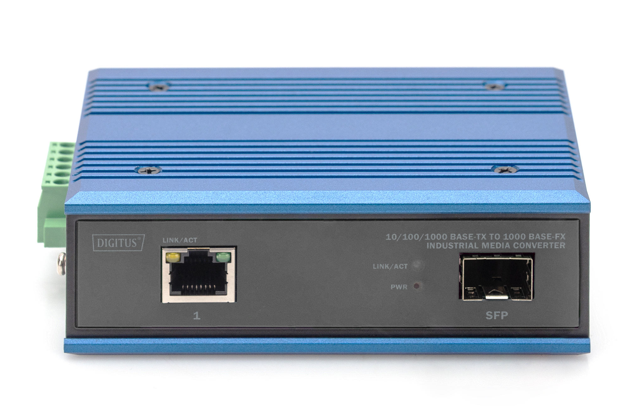 10/100/1000 Base-TX naar 1000 Base-FX industriële mediaconverter - Afbeelding 2
