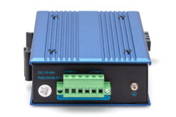 10/100/1000Base-TX (PoE) naar 1000Base-FX industriële mediaconverter - Afbeelding 3