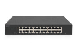 Alternative view of 24-poorts Gigabit-switch, 19-inch, onbeheerd