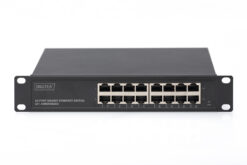 10" Gigabit Ethernet-switch, 16 poorten, onbeheerd - Afbeelding 4