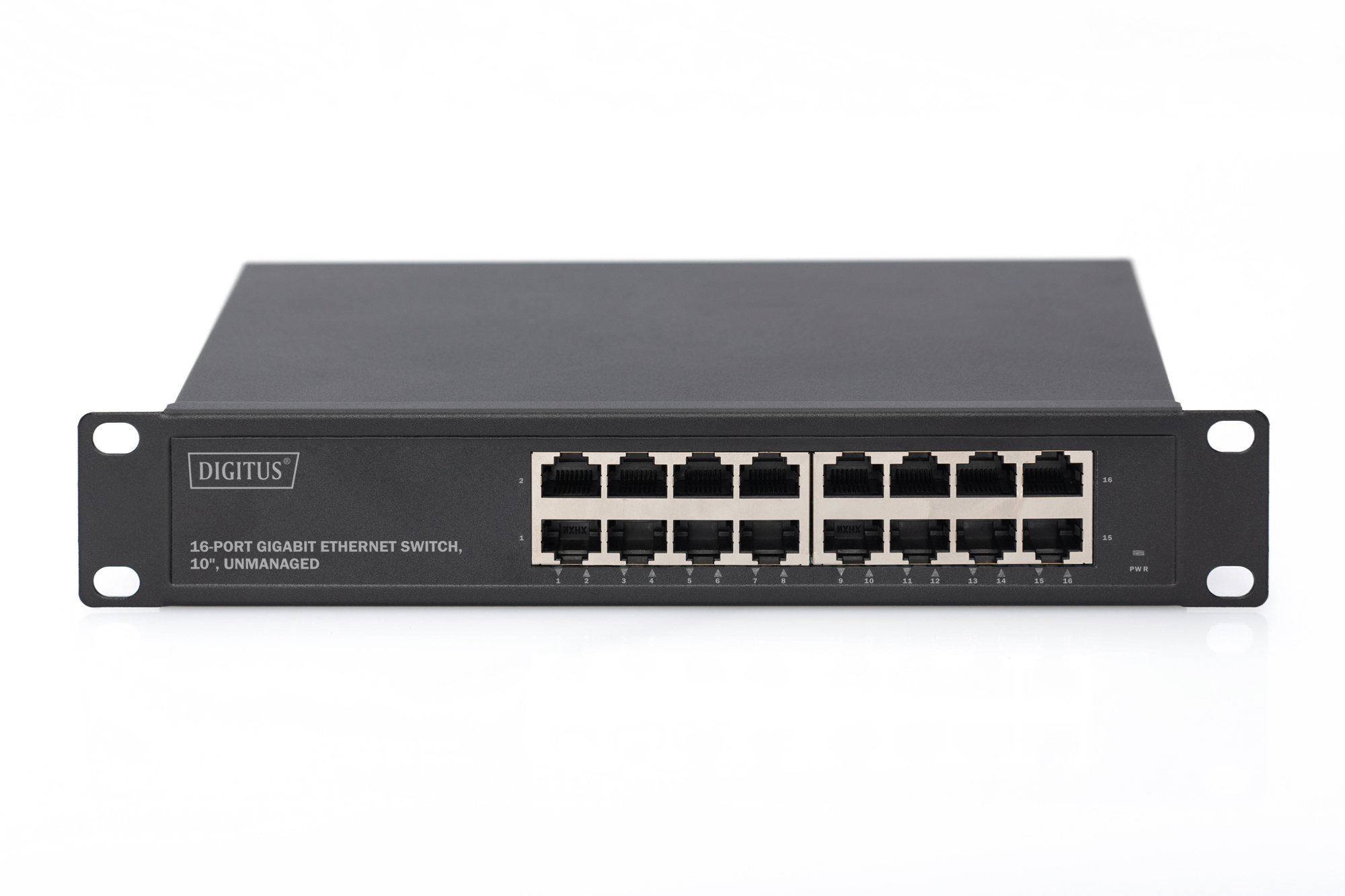 10" Gigabit Ethernet-switch, 16 poorten, onbeheerd - Afbeelding 4