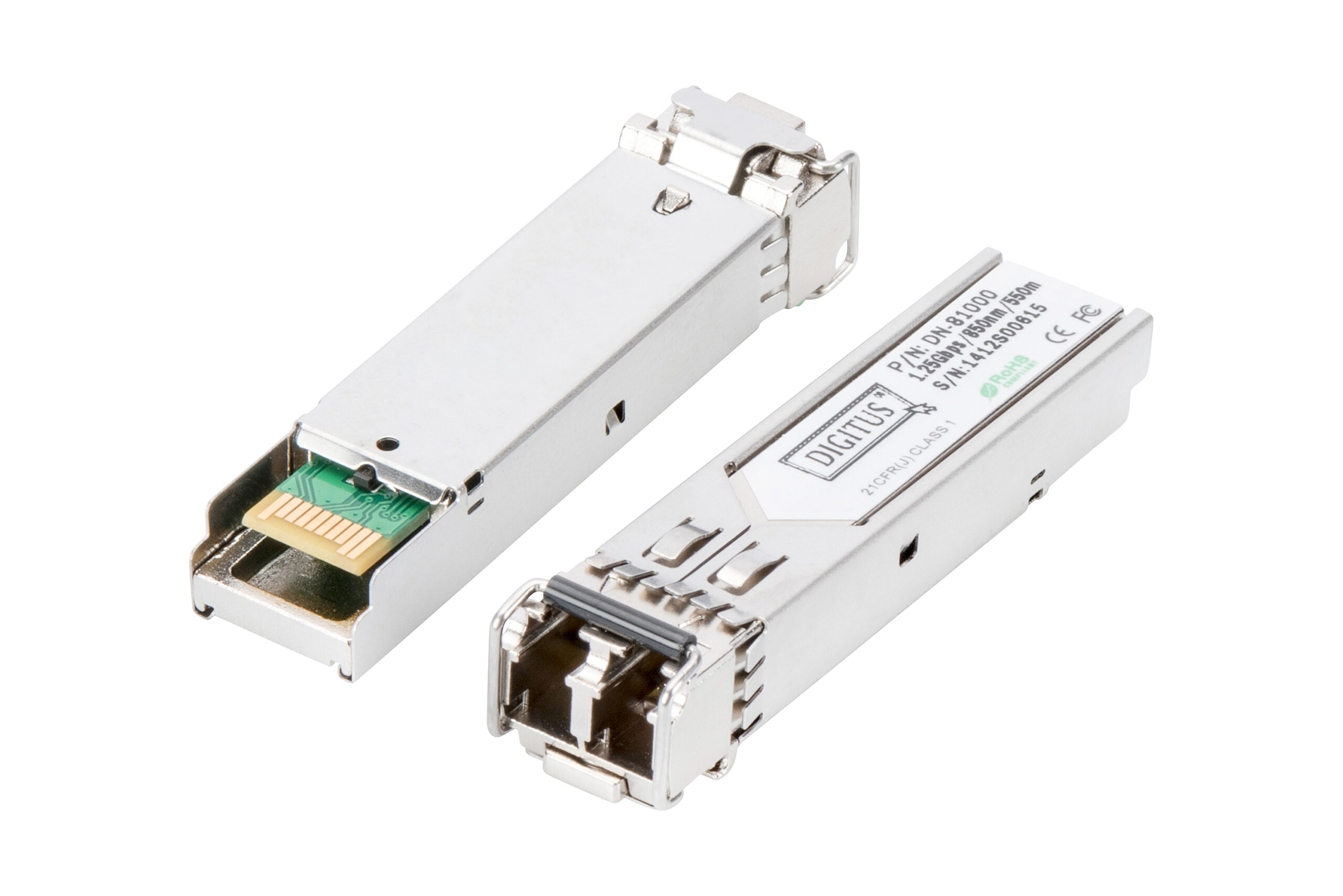mini GBIC-module (SFP), 1,25 Gbps, 0,55 km - Afbeelding 3
