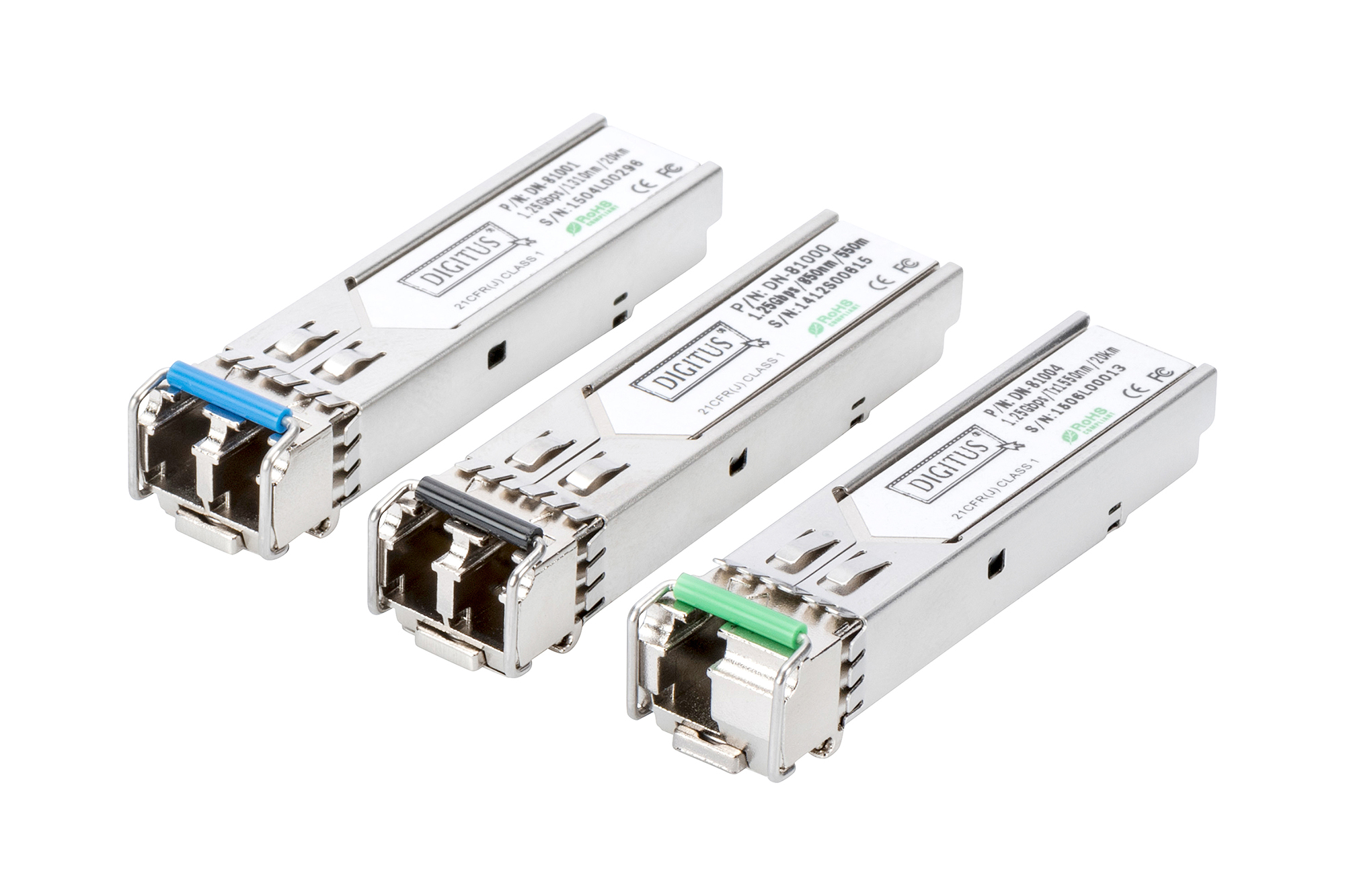 mini GBIC (SFP) module, 1,25 Gbps, 20km - Afbeelding 3