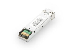 Alternative view of mini GBIC (SFP) modules, 1,25 Gbps, 80km