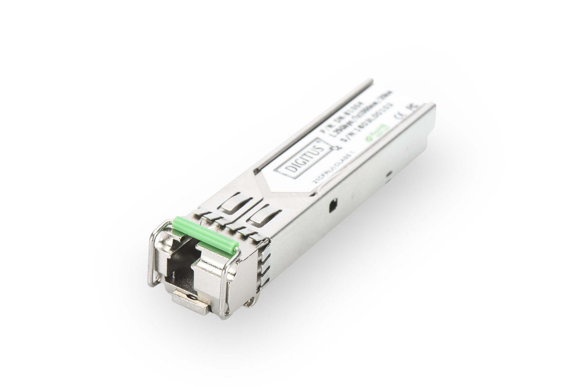 HP-compatibele Mini GBIC-module (SFP), 1,25 Gbps, 20 km, met DDM-functie