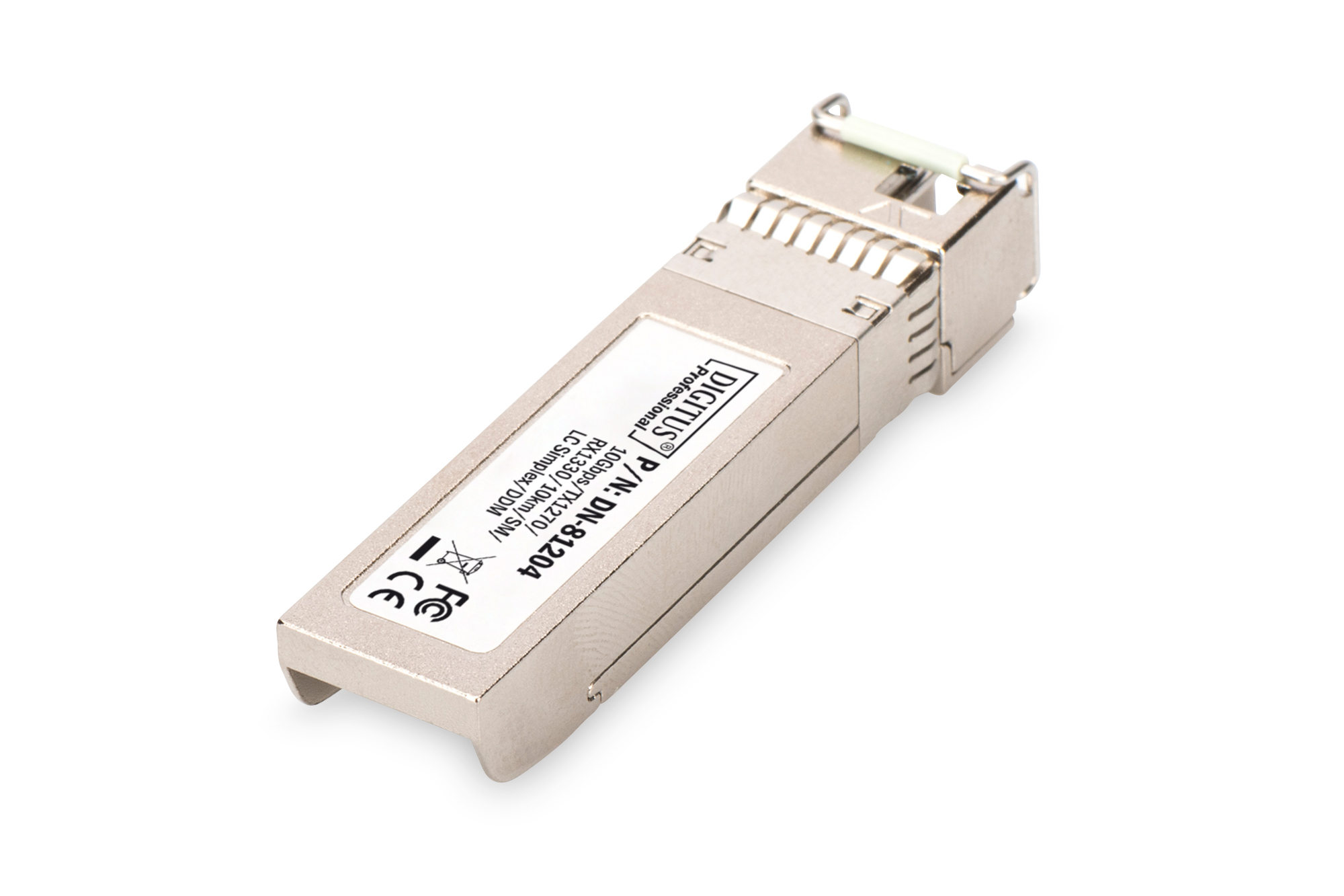 SFP+ 10 Gbps bidirectionele module, singlemode, TX1270/RX1330, 10 km - Afbeelding 2