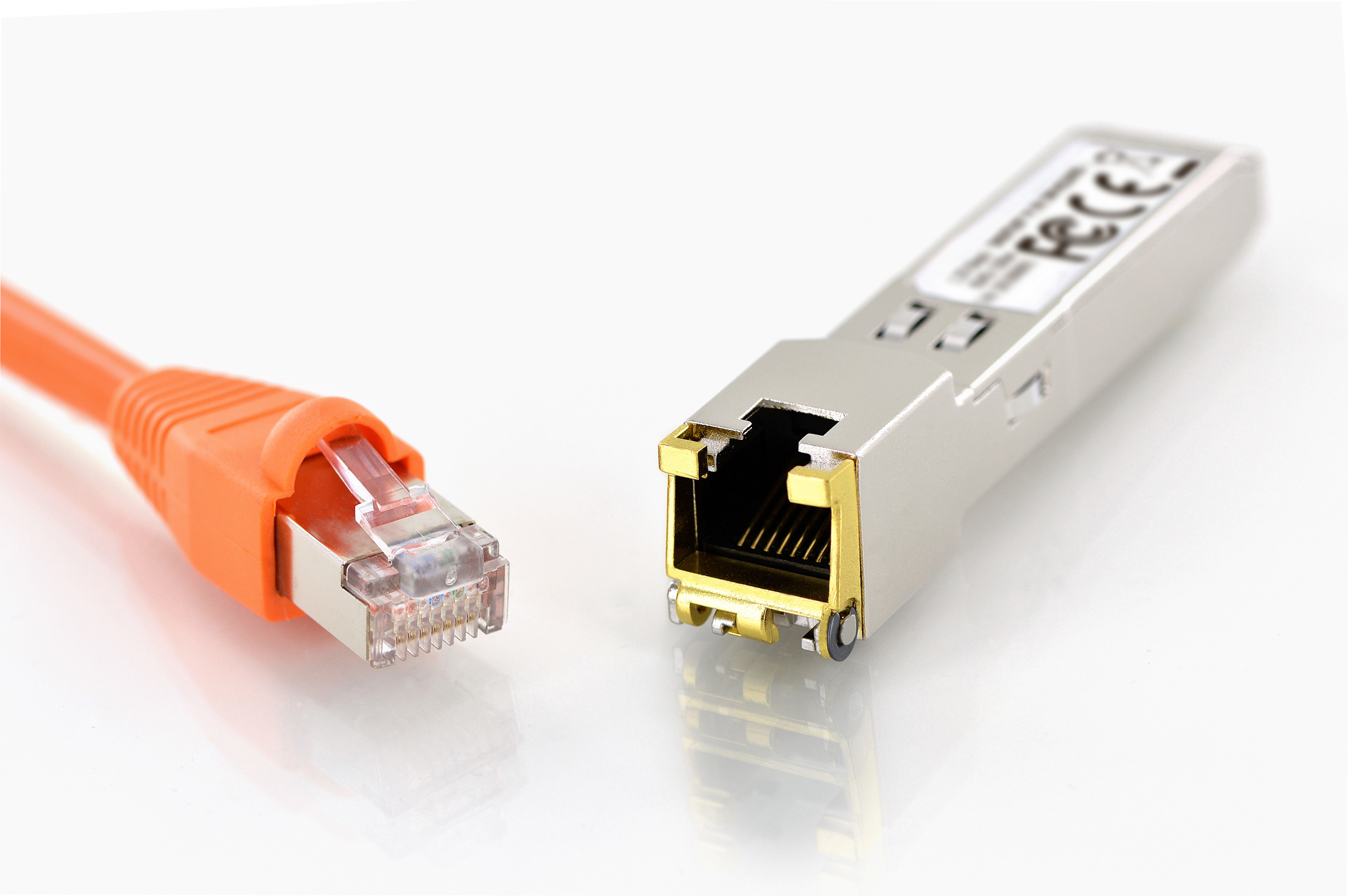 Mini GBIC koper SFP module, 10 Gbps, RJ45 - Afbeelding 4