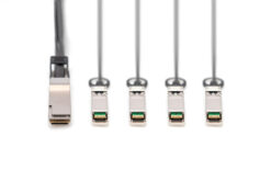 40G QSFP+ naar 4XSFP+ Direct Attach Cable 1m - Afbeelding 3