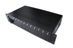 14-Sleufs Media Converter-chassis, - Afbeelding 4