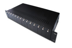 14-Sleufs Media Converter-chassis,