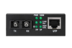 DIGITUS Fast Ethernet Mediaconverter, RJ45 / SC - Afbeelding 3