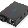 Gigabit mediaconverter, RJ45 / SC