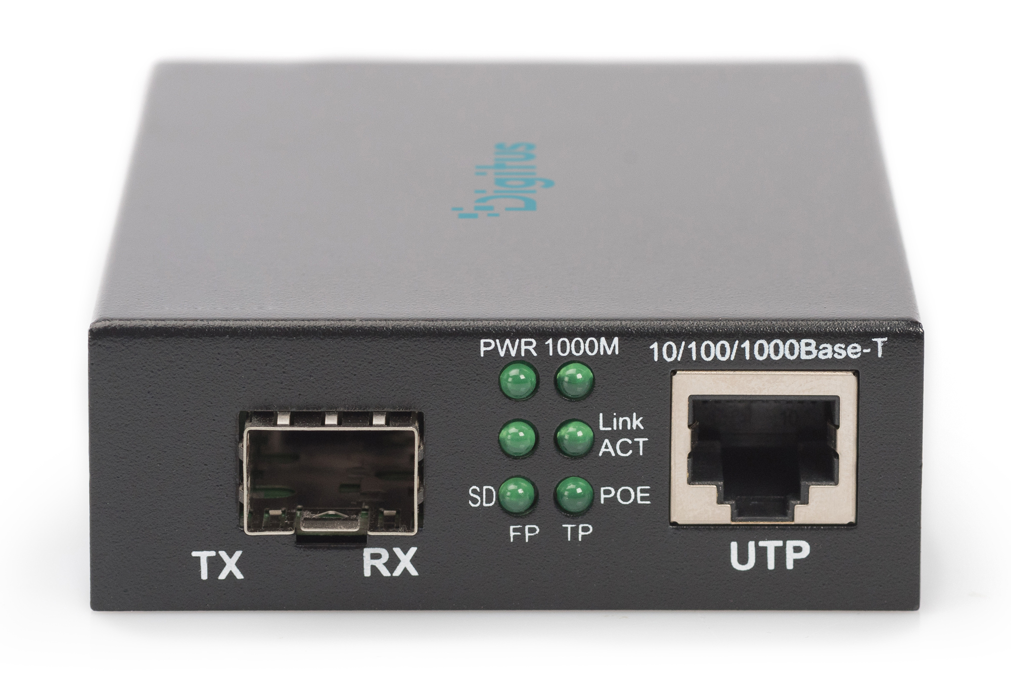 Gigabit PoE media-omvormer, RJ45/SFP, PSE - Afbeelding 3