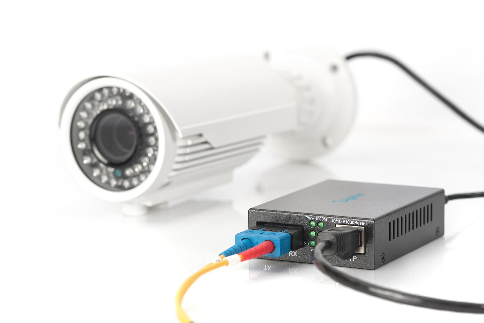 Gigabit PoE media-omvormer, RJ45/SC, MM, PSE - Afbeelding 6