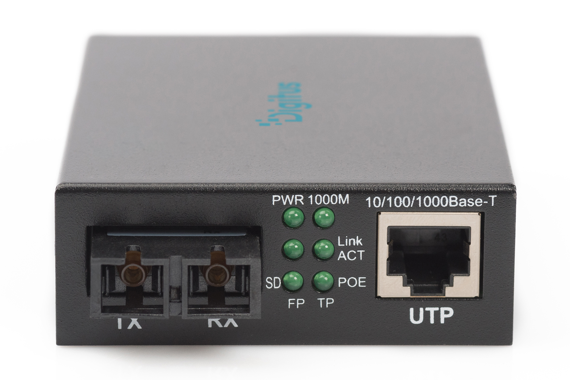 Gigabit PoE media-omvormer, RJ45/SC, MM, PSE - Afbeelding 3