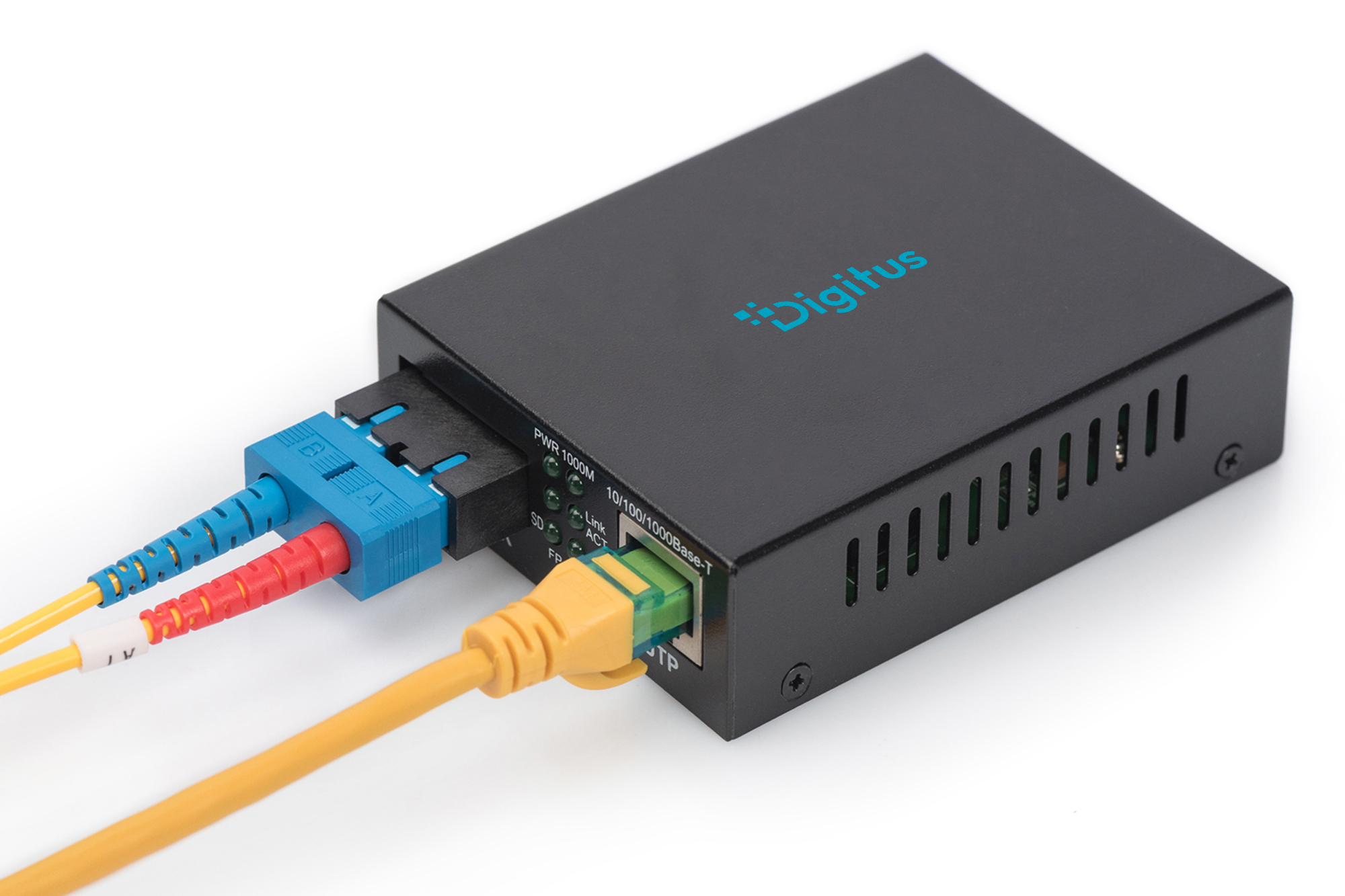 Gigabit PoE media-omvormer, RJ45/SC, SM, PSE - Afbeelding 6
