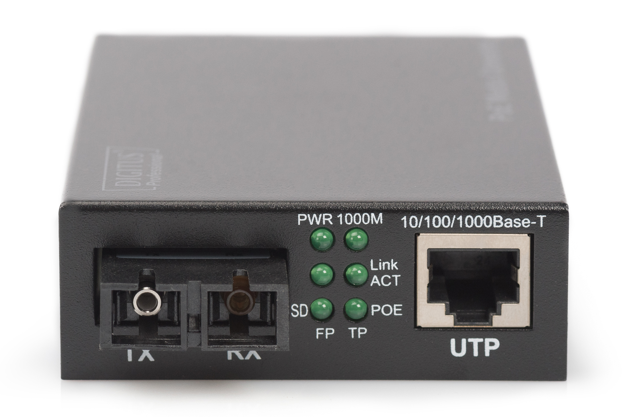 Gigabit PoE media-omvormer, RJ45/SC, SM, PSE - Afbeelding 4