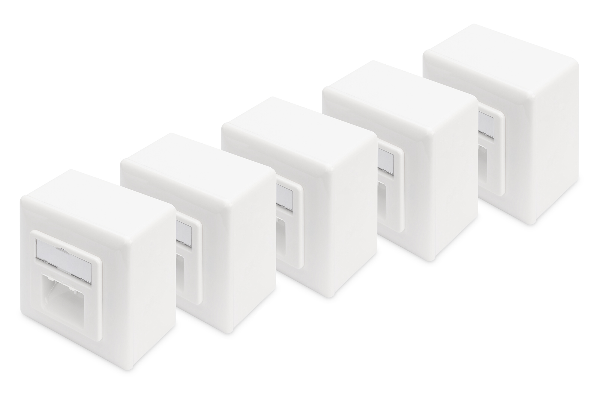 CAT 6, Klasse E, netwerkdoos, opbouw
