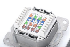 CAT 6A klasse EA netwerkcontactdoos, ontwerpcompatibel, afgeschermd, verzonken gemonteerd - Afbeelding 4