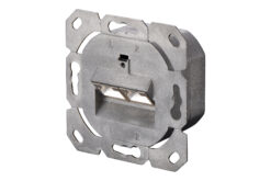 CAT 6A, klasse EA, datacontactdoos, ontwerpcompatibel, opbouw - Afbeelding 3