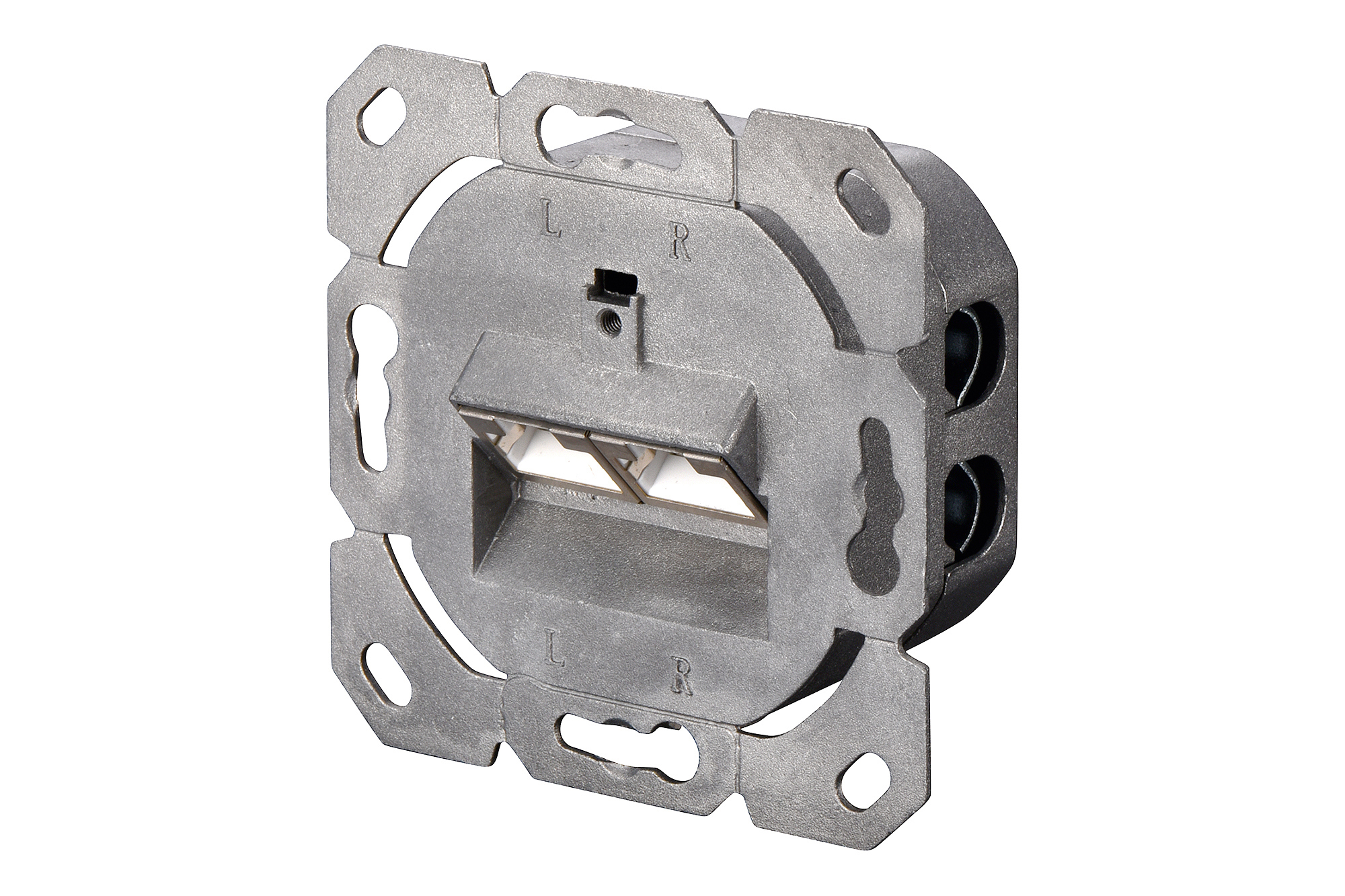 CAT 6A klasse EA netwerkcontactdoos, ontwerpcompatibel, afgeschermd, verzonken gemonteerd - Afbeelding 4