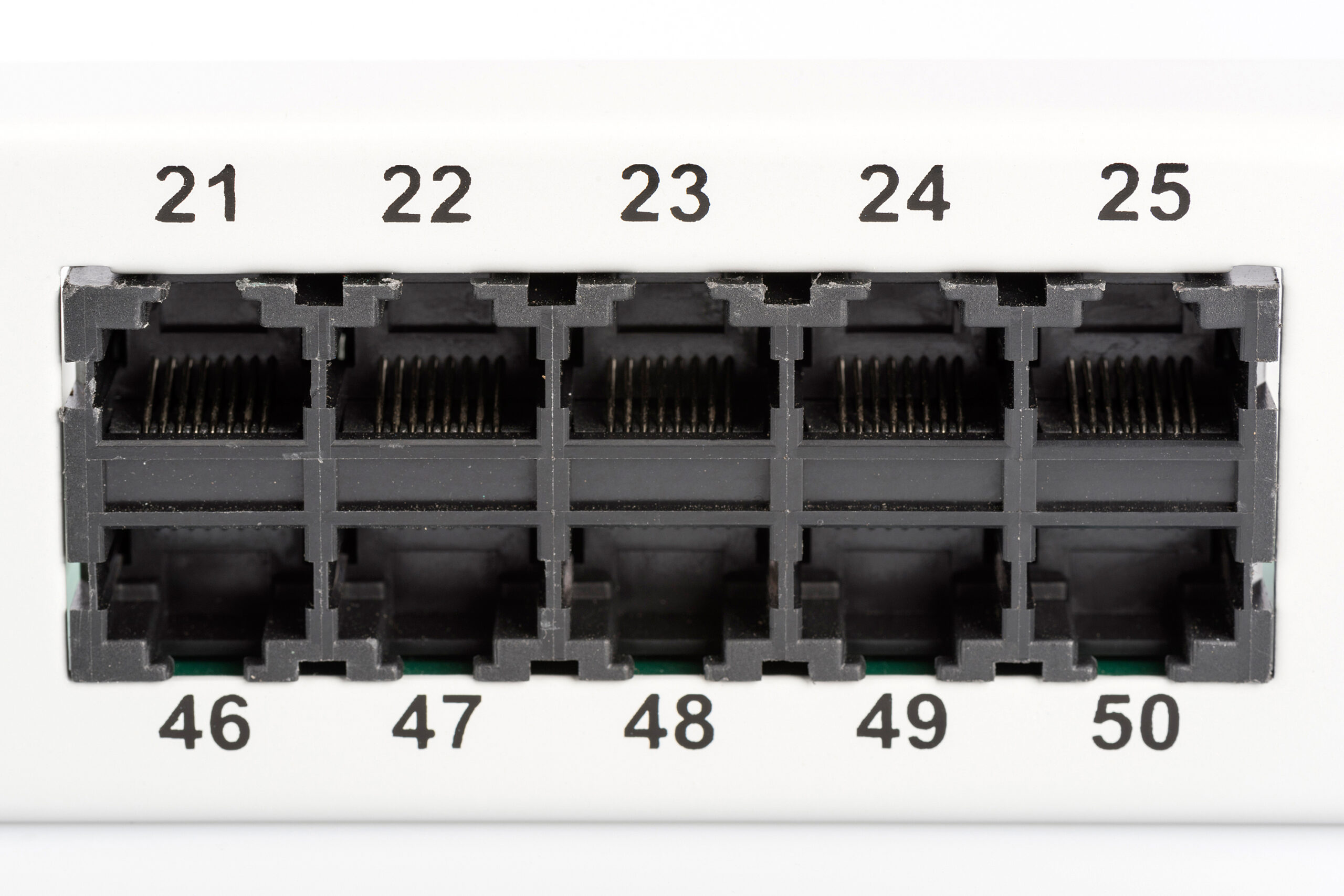 CAT 3 ISDN schakelpaneel, onafgeschermd - Afbeelding 4