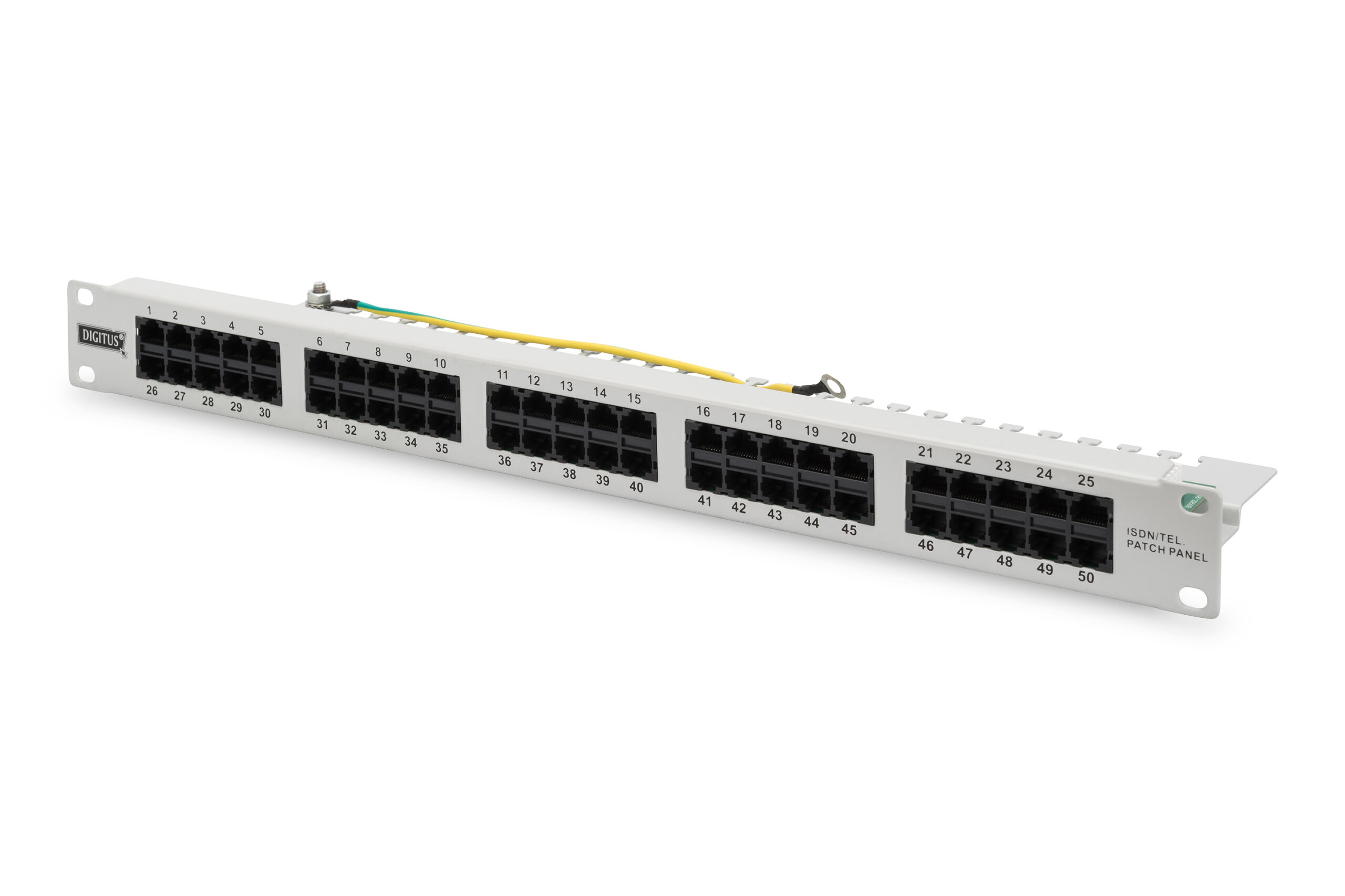 CAT 3 ISDN schakelpaneel, onafgeschermd