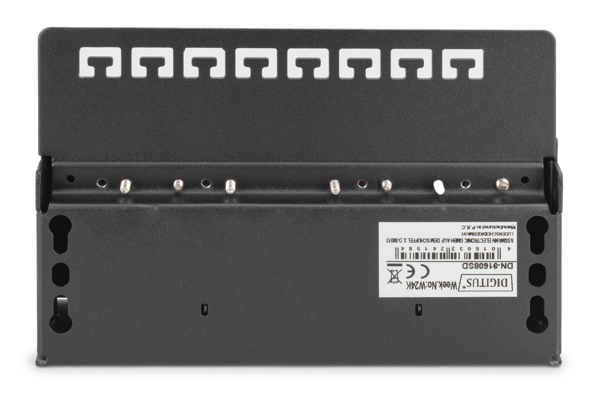 Desktop CAT 6, klasse E patchpaneel, afgeschermd - Afbeelding 3