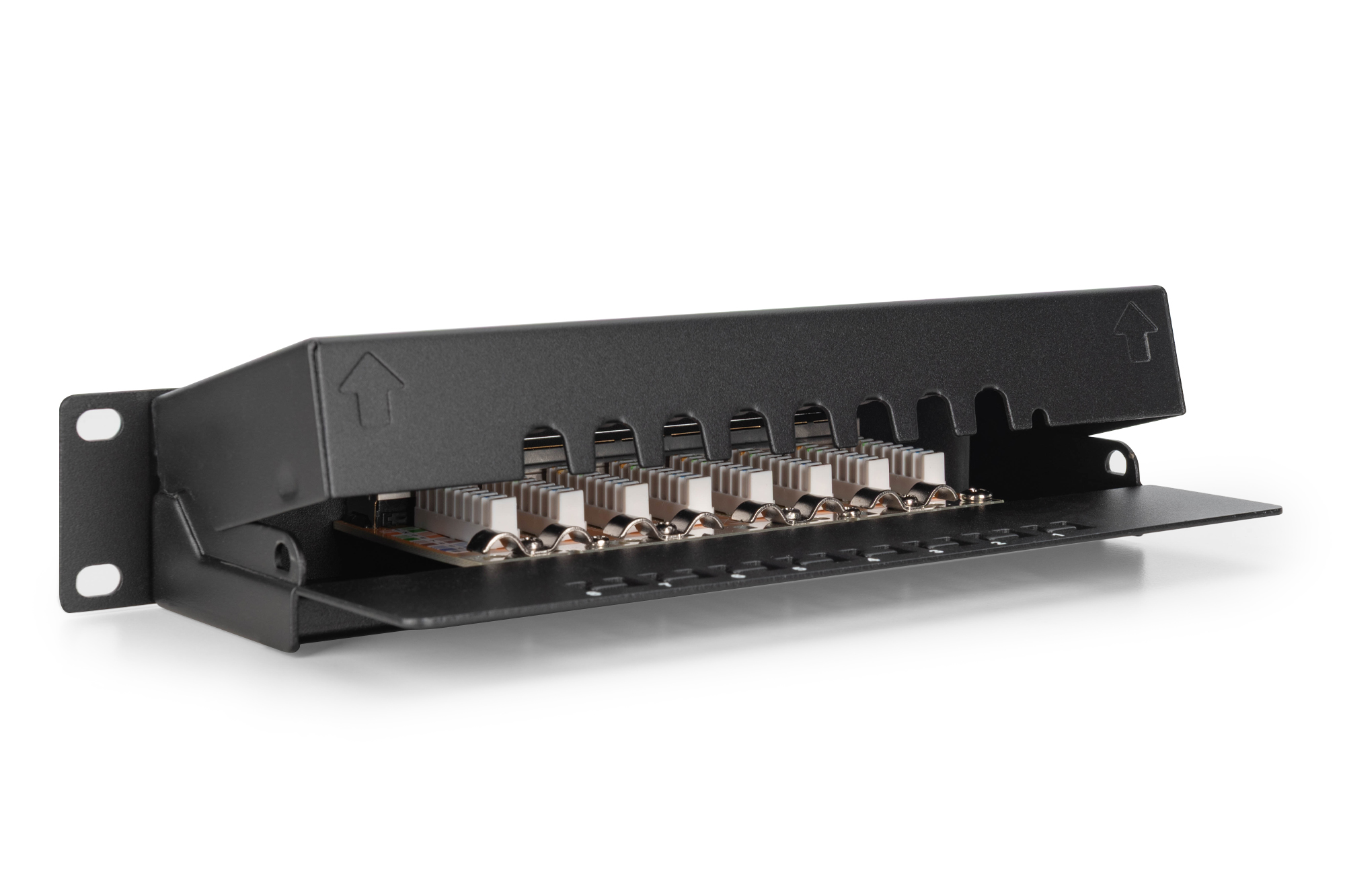 CAT 6, Klasse E Patchpanel, afgeschermd - Afbeelding 3