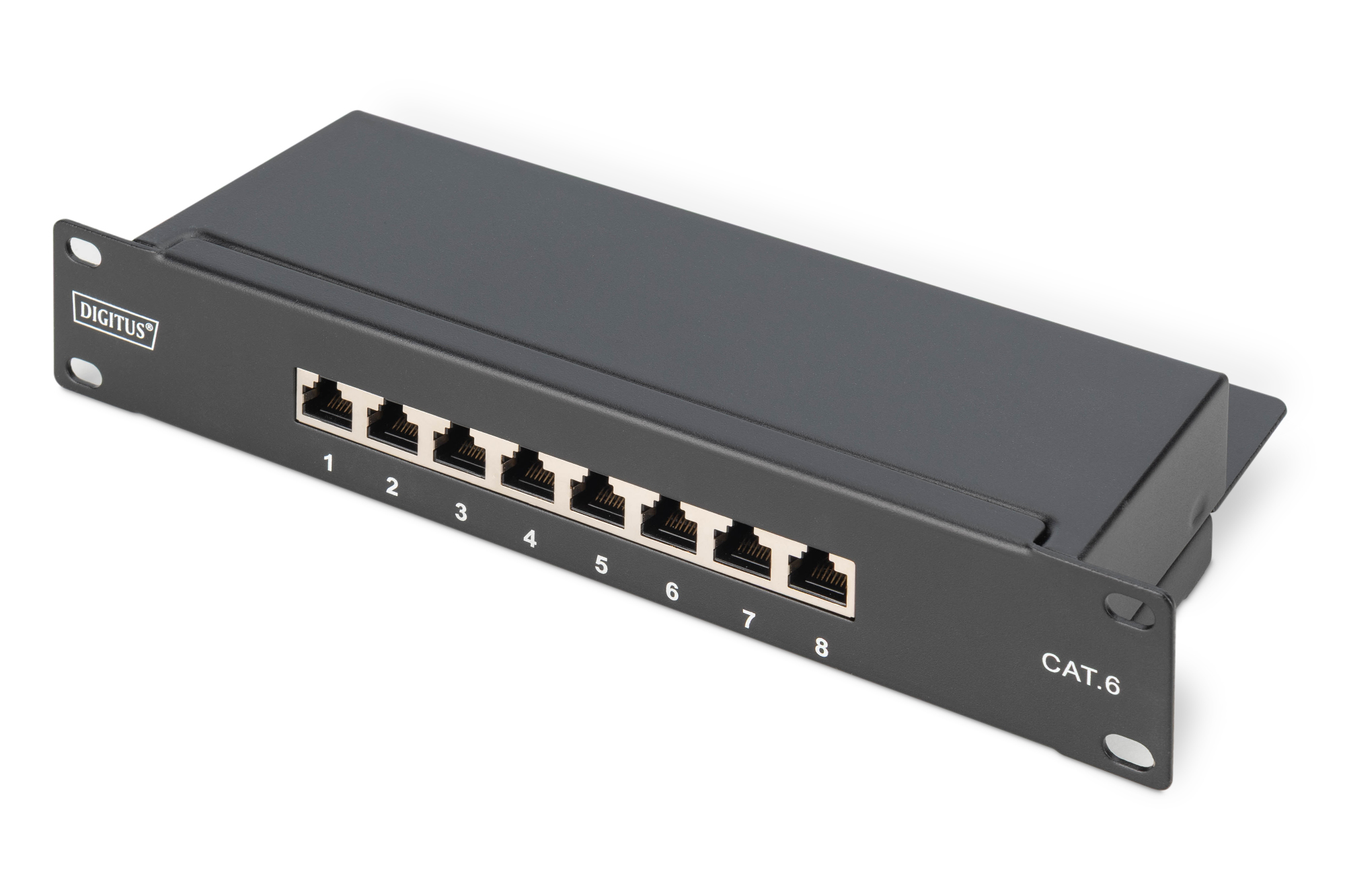 CAT 6, Klasse E Patchpanel, afgeschermd