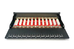 Desktop CAT 6A, klasse EA patchpaneel, afgeschermd, zwart - Afbeelding 3