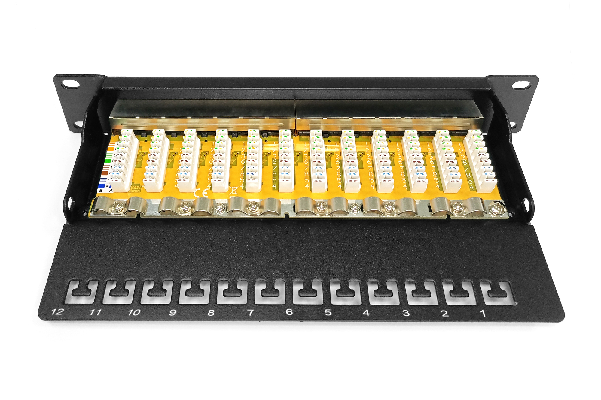 CAT 6, Klasse E Patchpanel, afgeschermd - Afbeelding 5