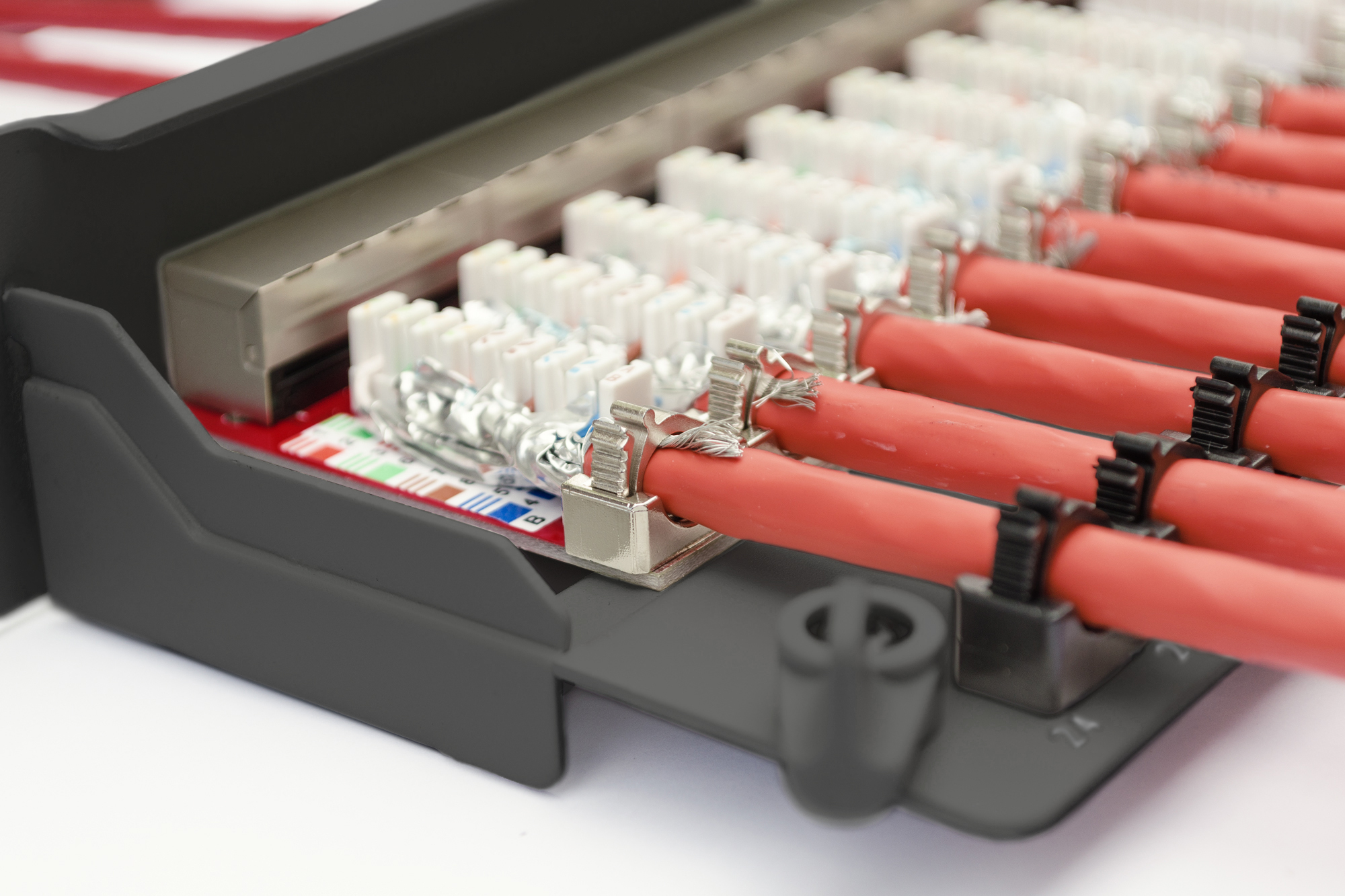 CAT 6A, klasse EA patchpaneel, afgeschermd - Afbeelding 5