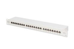 CAT 6A, Klasse EA Patchpanel, afgeschermd
