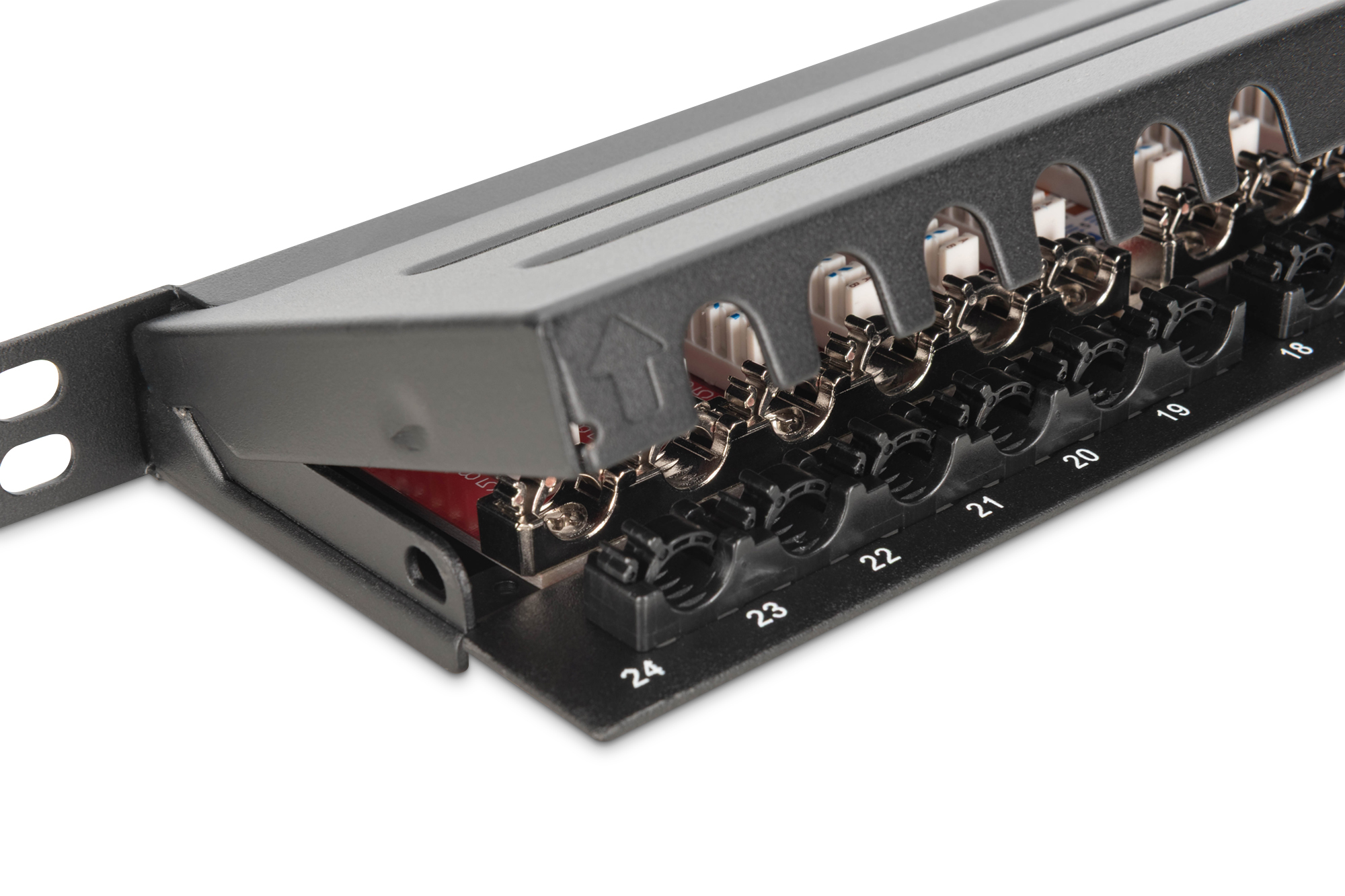 CAT 6A, klasse EA High Density Patch Panel, afgeschermd - Afbeelding 4