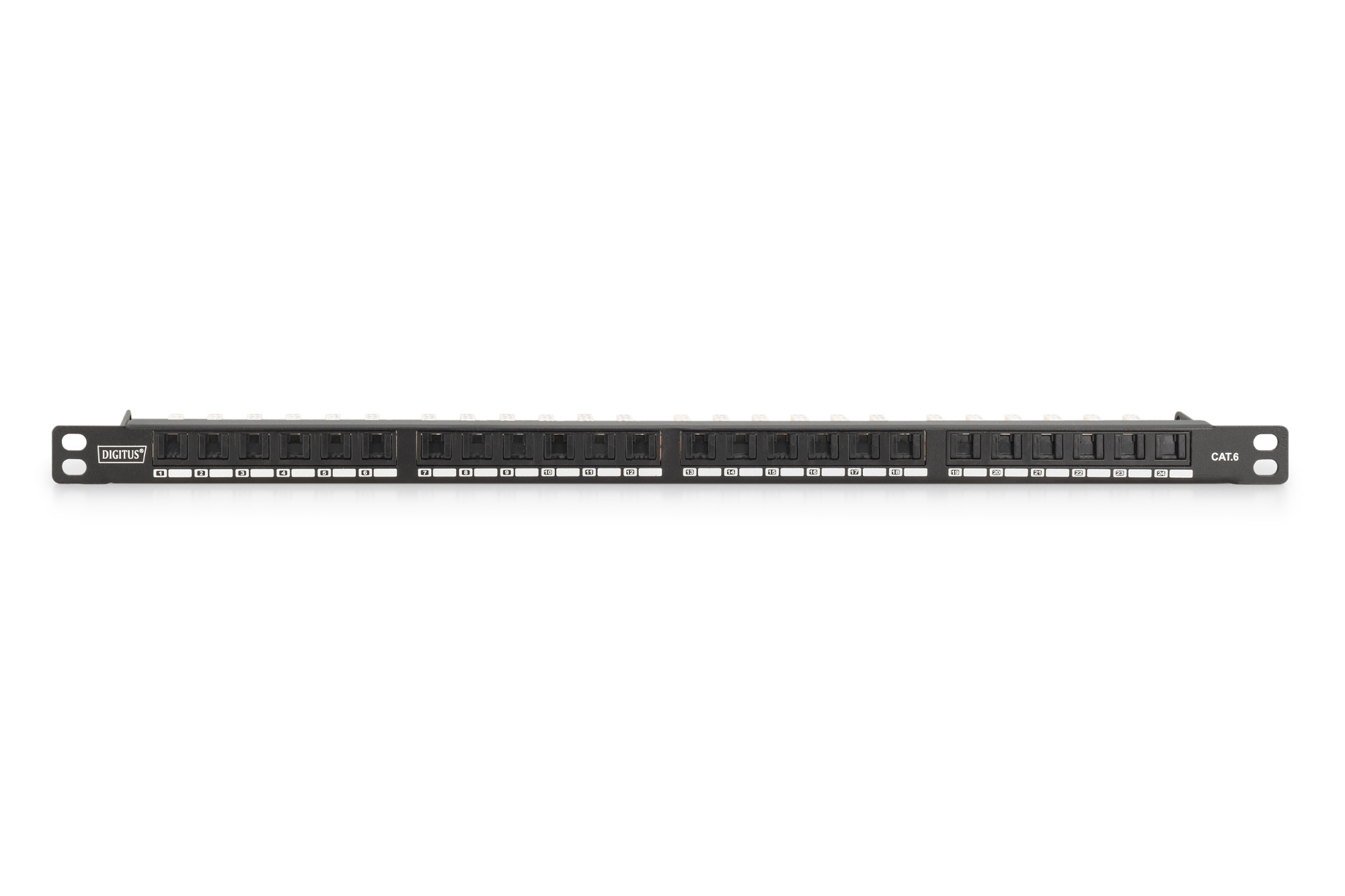 CAT 6, Klasse E High Density Patch Panel, niet afgeschermd - Afbeelding 3