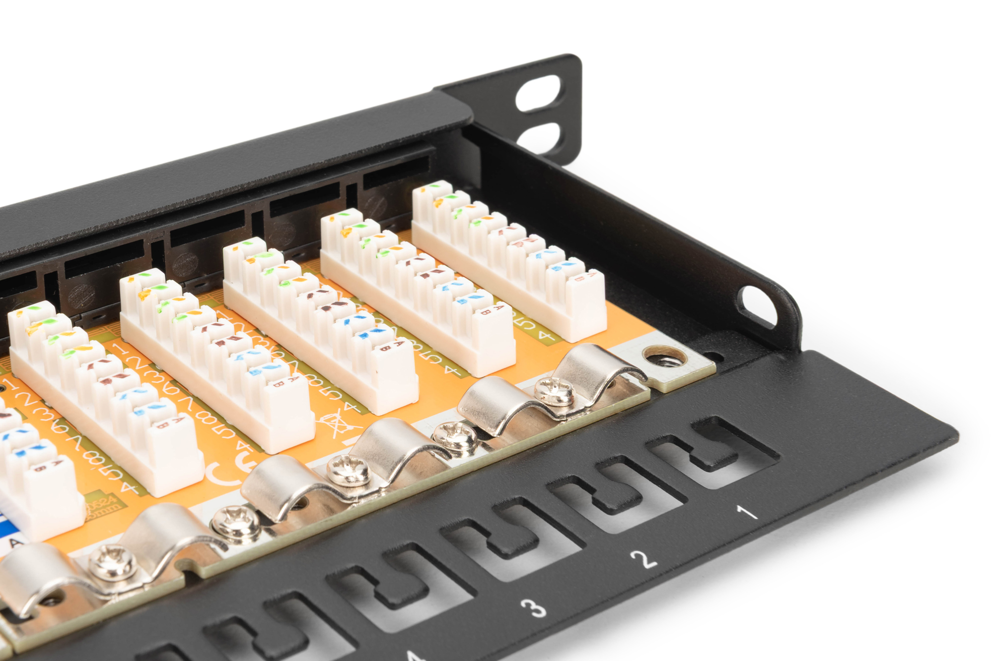 CAT 6, Klasse E High Density Patch Panel, niet afgeschermd - Afbeelding 5